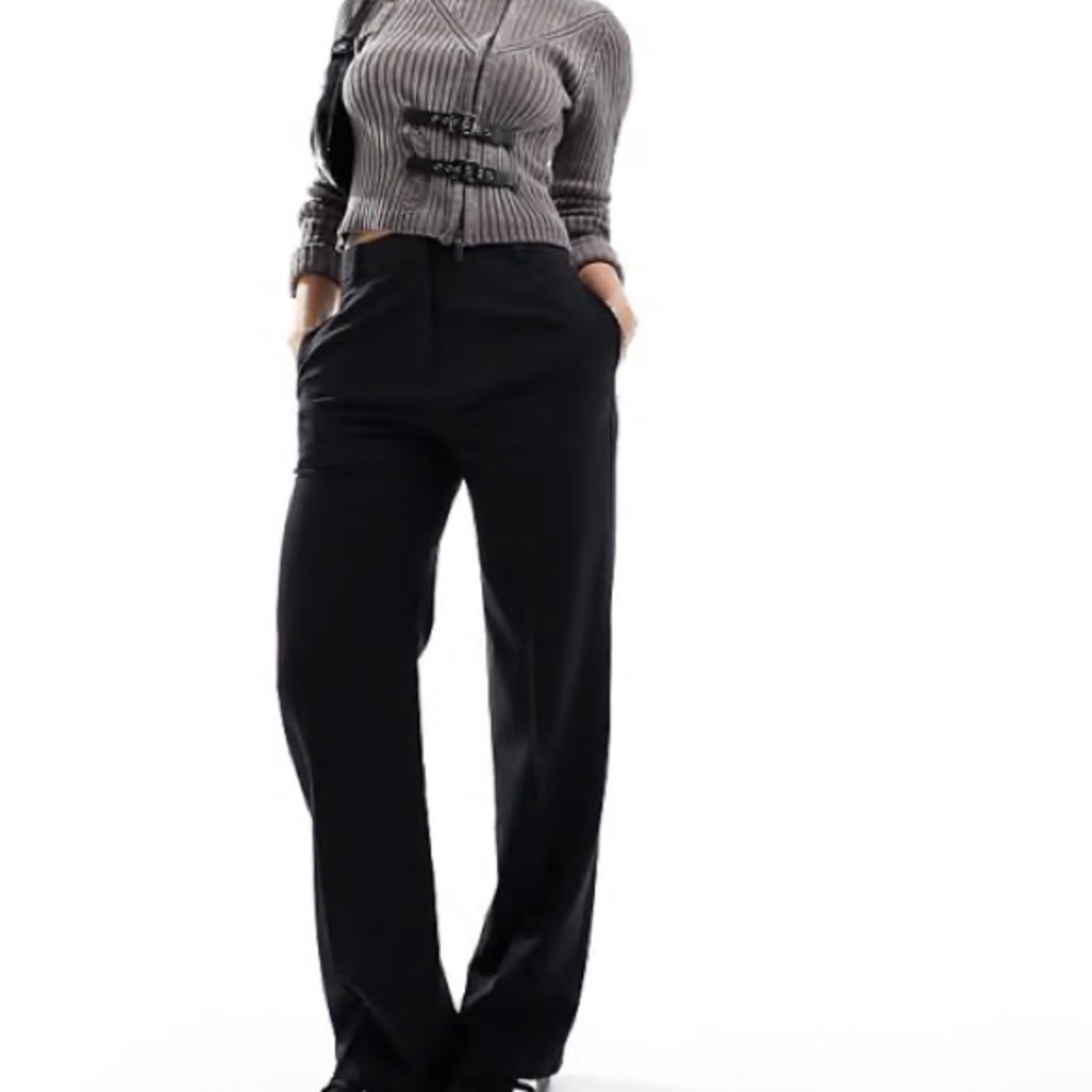 ASOS Black Wide Leg Women's Pants
